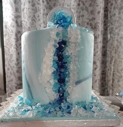 Geode cake - Cake by Graziella Albore