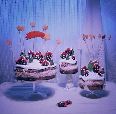 Winter has come!! Happy holidays!! - Cake by Daniel Diéguez
