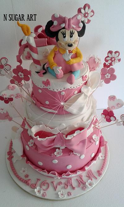 Minnie baby cake - Cake by N SUGAR ART