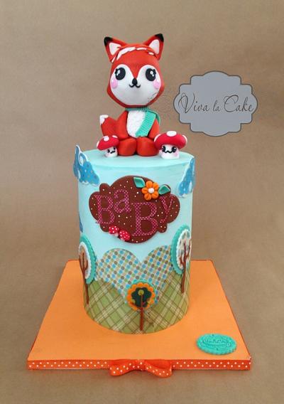 Baby Fox  - Cake by Joly Diaz 