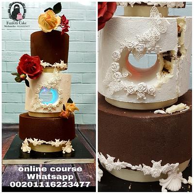 Wedding cake  - Cake by Meshmesha