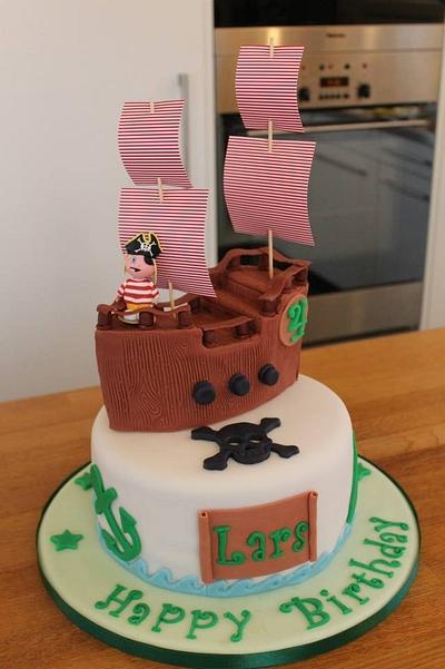 Pirate cake - Cake by One of a kind Cakes by Lyn