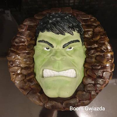 Hulk cake - Cake by Justyna Rebisz 