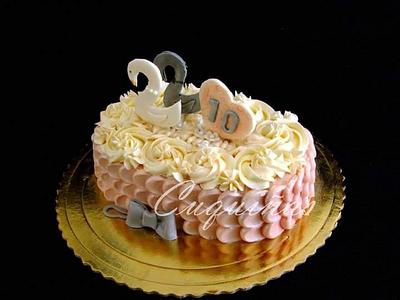 Three celebrations in one - Cake by Gardenia (Galecuquis)