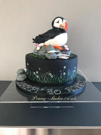 My Puffin Cake - Cake by Penny Sue