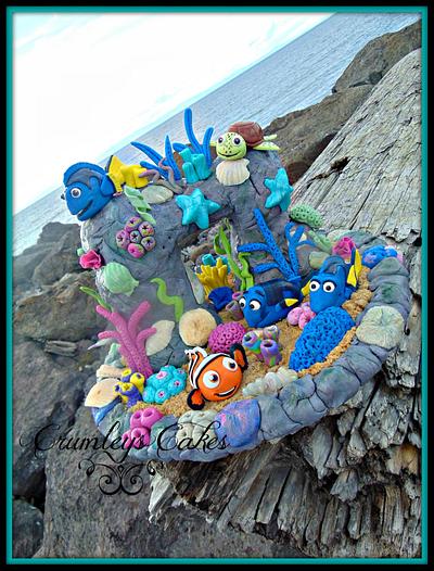 Let's Find Dory Collaboration Piece - Cake by Michelle