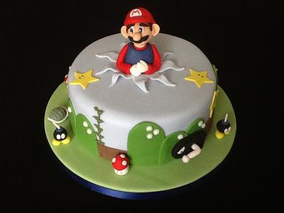 Super Mario Galaxy - Cake by Cherry Delbridge