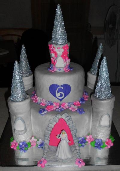 My First Castle Cake - Cake by Carrie Freeman