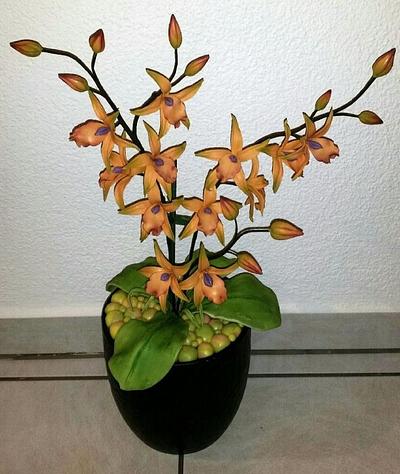 Fantasy Orchids.... - Cake by Weys Cakes