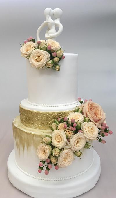 Wedding cake - Cake by dortikyodjanicky