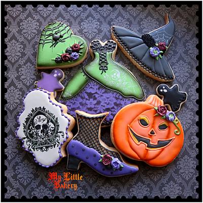 Halloween cookies - Cake by Nadia "My Little Bakery"