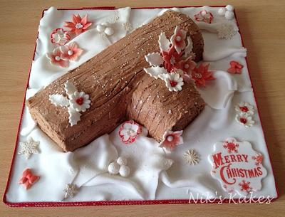 Lindt chocolate log - Cake by Nikskakes