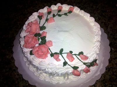 Roses - Cake by Tami