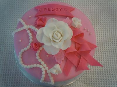 Breast cancer survivor birthday - Cake by Karen Seeley