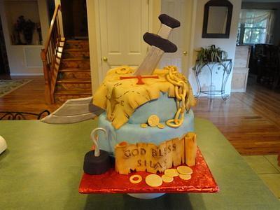 Pirate cake - Cake by lori 