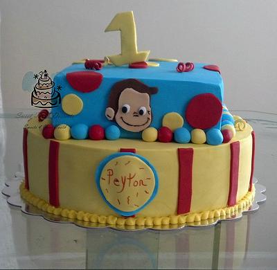 Curious George Birthday Cake - Cake by Carsedra Glass