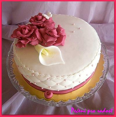 Birthday cake - Cake by Lenka Budinova - Dorty Karez
