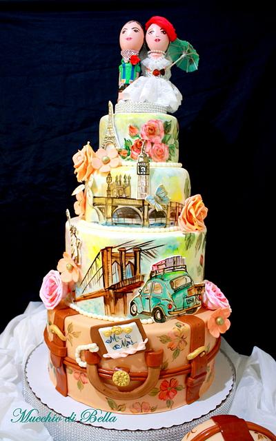 Time Travellers - Cake by Mucchio di Bella