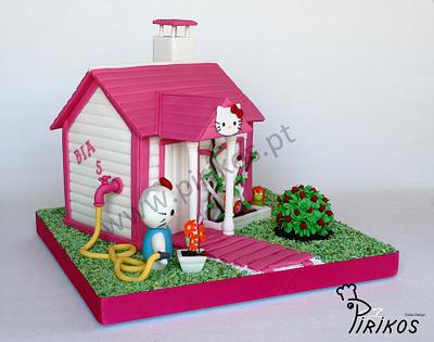 Kitty's House - Cake by Pirikos, Cake Design