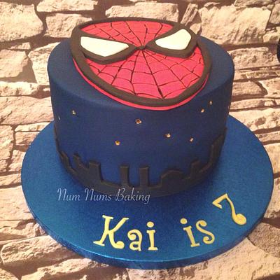 The Amazing Spider-Man - Cake by Num Nums