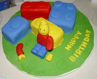 Lego Birthday Cake - Cake by Jeana Byrd