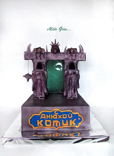 "World of Warcraft: Dark Portal" - Cake by Mila