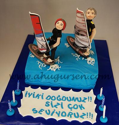 Windsurfing Special Cake - Cake by ahugursen
