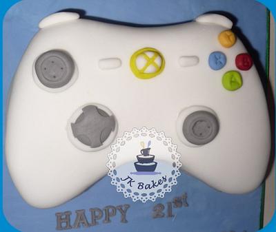 xbox controller - Cake by JKBakes