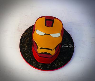 Iron Man Cake - Cake by CrktCoop