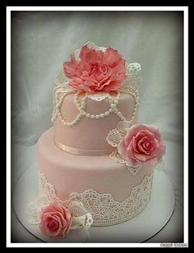 Vintage Lace 101 Birthday Cake - Cake by Angel Rushing