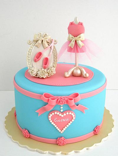 Shabby girl cake - Cake by Mina Bakalova