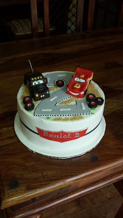 cars cake - Cake by lacedwithlovebaking