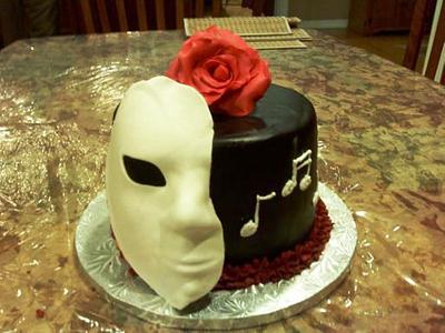 Phantom of the Opera - Cake by Maureen