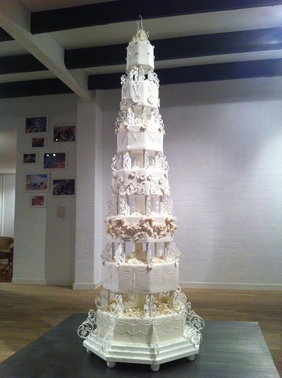 My latest wedding cake - Cake by Susan