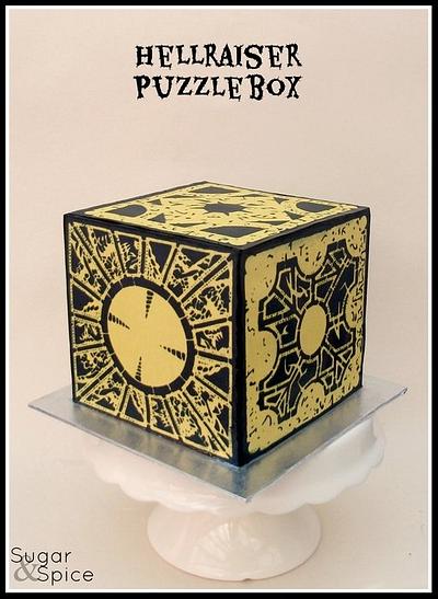 Hellraiser Puzzlebox - Cake by Sugargourmande Lou