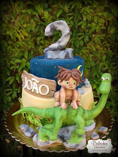 Arlo e Spot - The Good Dinosaur - Cake by Dolcidea creazioni