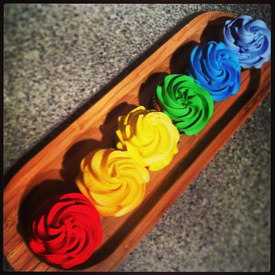 Rainbow Cupcakes - Cake by Cakes By Rian