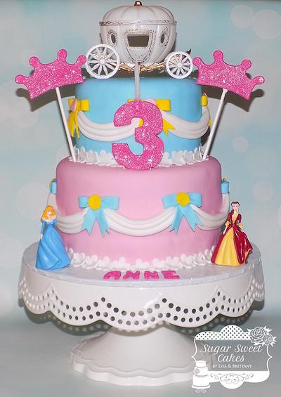 Princesses - Cake by Sugar Sweet Cakes