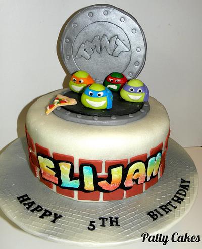 Ninja Turtle cake - Cake by Patty Cakes Bakes