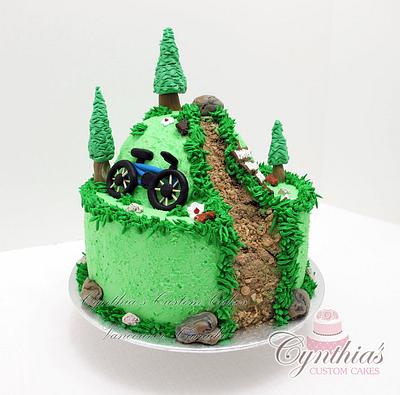 Mountain Bike Cake ... - Cake by Cynthia Jones