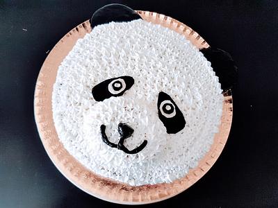 Cute Panda - Cake by CreamPandaCakes