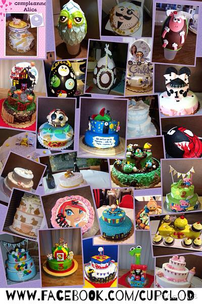 Mix baby cake  - Cake by CupClod Cake Design