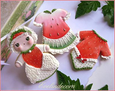 Summer fruit cookies - Cake by Evelindecora