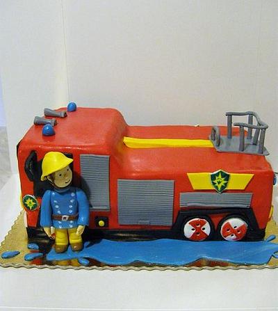 Fireman Sam - Cake by Wanda