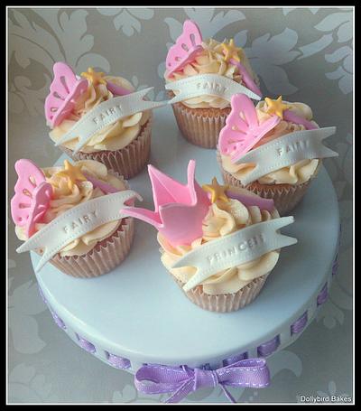 Fairy Themed Cupcakes - Cake by Dollybird Bakes
