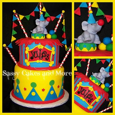 Big Top Cake - Cake by SassyCakesandMore
