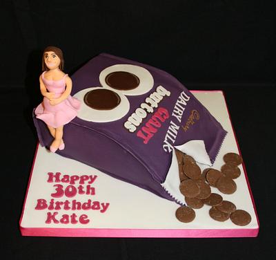 Cadburys buttons cake - Cake by The Cake Cwtch