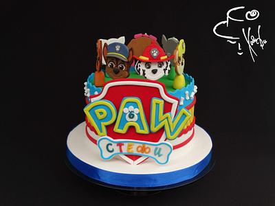 Paw patrol cake - Cake by Diana