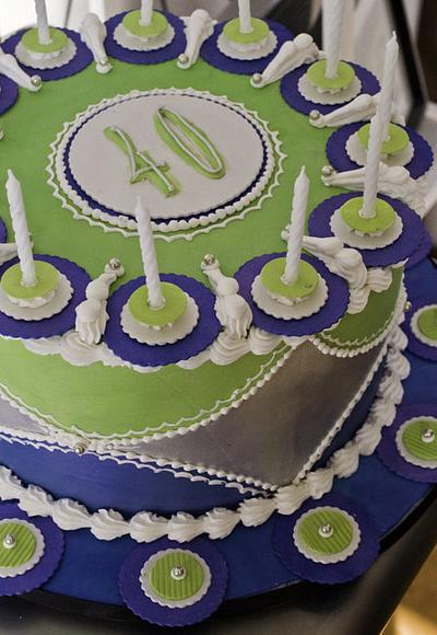 Scott's 40th Birthday - Cake by Cakes by Tony