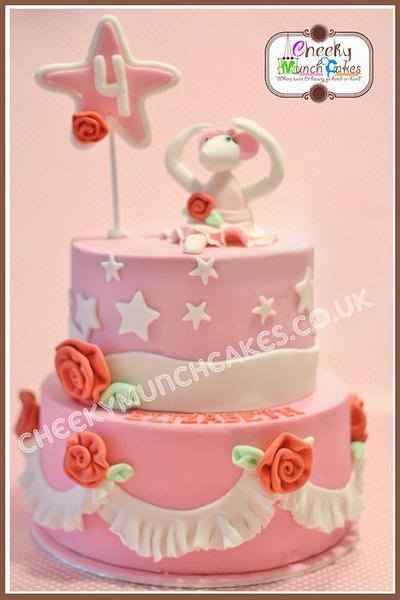 Angelina Ballerina for Elizabeth - Cake by Cheeky Munch Cakes